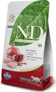Сухой корм Farmina ND Adult Cat GF Chicken Pomegranate беззерновой с курицей и гранатом для кошек 5кг (32683)