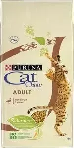 Сухой корм CAT CHOW Adult with Duck с уткой для взрослых кошек 15кг (12309193)