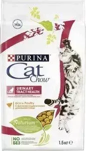 Сухой корм CAT CHOW Adult Urinary Tract Health rich in Poultry с домашней птицей для здоровья мочевыделительной системы для кошек 1,5кг (12123731): ха