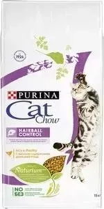 Сухой корм CAT CHOW Adult Hairball Control rich in Poultry с домашней птицей контроль образования комков шерсти в желудке для кошек 15кг (12147110): х