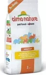 Сухой корм Almo Nature Holistic Adult Cat with Chicken and Rice с курицей и рисом для взрослых кошек 12кг (2312)