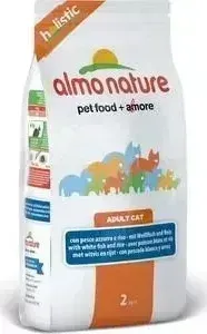 Сухой корм Almo Nature Holistic Adult Cat White Fish and Rice с белой рыбой и рисом для взрослых кошек 12кг (2329)