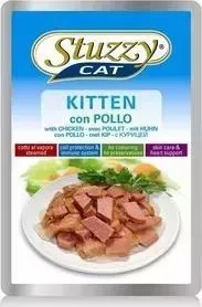 Паучи Stuzzy Cat Kitten Skin Care Heart Support with Chicken кусочки в соусе с курицей, забота о коже и сердце для котят 100г (132.С2451): характерист