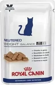 Паучи Royal Canin ВКН Neutered Weight Balance диета для стерилизованных кошек склонных к полноте 100г (772001)
