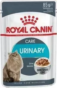 Паучи Royal Canin Urinare Care кусочки в соусе поддержание здоровья мочевыводящих путей для кошек 85г (799001)