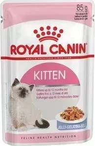 Паучи Royal Canin Kitten Instinctive кусочки в желе для котят с 4 до 12 мес 85г (783001)