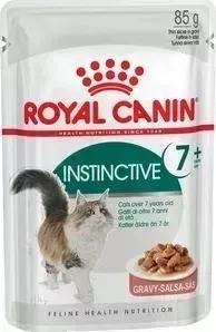 Паучи Royal Canin Instinctive 7+ кусочки в соусе для кошек старше 7 лет 85г (484001)