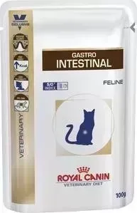 Паучи Royal Canin Gastro Intestinal Feline диета при нарушении пищеварения для кошек 100г (766001)