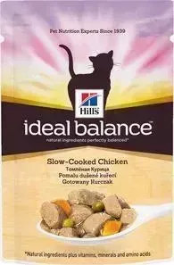 Паучи Hill&amp;#039;s Hill&s Ideal Balance Slow-Cooked Chicken томленная курица с овощами для кошек 82г (10023)