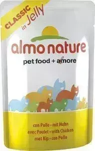 Паучи Almo Nature Classic in Jelly Adult Cat with Chicken с курицей в желе для кошек 55г (4736)
