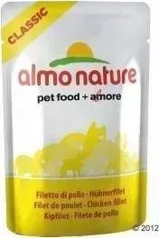 Паучи Almo Nature Classic Adult Cat with Chicken Fillet с куриным филе для кошек 55г (4378)