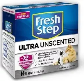 Наполнитель Fresh Step Odor Shield Unscented комкующийся без ароматизатора для кошек 6,35кг (1310)