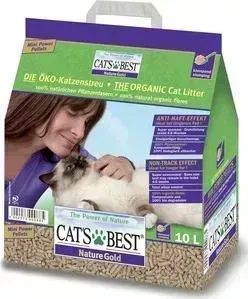 Наполнитель Cat&amp;#039;s Best Cat&s Best Nature Gold древесный комкующийся для кошек 5кг (10л)