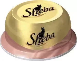Консервы Sheba ассорти из сочного мяса цыпленка с уткой для кошек 80г (10116248)