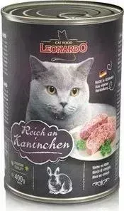 Консервы Leonardo Quality Selection Rich In Rabbit c кроликом для кошек 400г (756219)