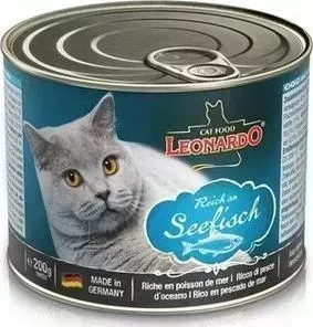 Консервы Leonardo Quality Selection Rich In Fish c рыбой для кошек 200г (742555)