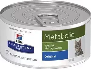 Консервы Hill&amp;#039;s Hill&s Prescription Diet Metabolic Advanced Weight Solution диета при коррекции веса для кошек 156г (2102)