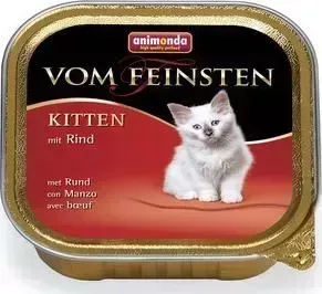Консервы Animonda Vom Feinsten Kitten с говядиной для котят 100г (83448)