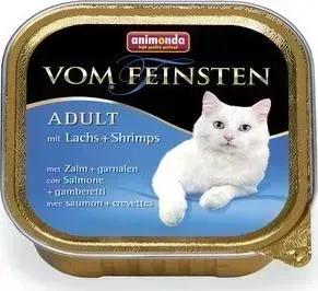 Консервы Animonda Vom Feinsten Adult с лососем и креветками для кошек 100г (83444)