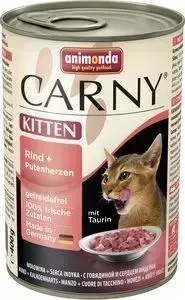 Консервы Animonda CARNY Kitten с говядиной и сердцем индейки для котят 400г (83712)