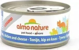 Консервы Almo Nature Legend Adult Cat with Tuna, Chicken and Cheese с тунцом, курицей и сыром для кошек 70г (1358)