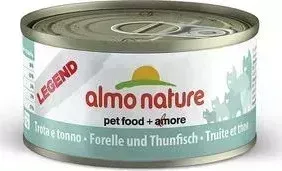 Консервы Almo Nature Legend Adult Cat with Trout and Tuna с форелью и тунцом для кошек 70г (0066)