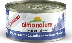 Консервы Almo Nature Legend Adult Cat with Oceanic Fish с океанической рыбой для кошек 70г (7602)