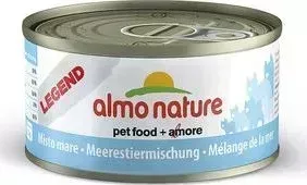 Консервы Almo Nature Legend Adult Cat with Mixed Seafood с морепродуктами для кошек 70г (7633)