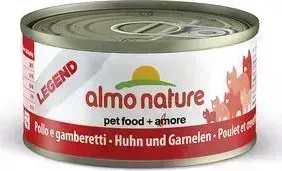 Консервы Almo Nature Legend Adult Cat with Chicken and Shrimps с курицей и креветками для кошек 70г (4137)