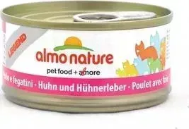 Консервы Almo Nature Legend Adult Cat with Chicken and Liver с курицей и печенью для кошек 70г (4583)