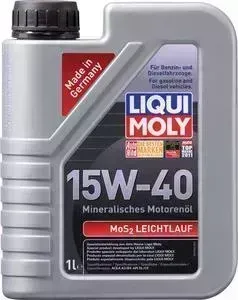 Моторное масло Liqui Moly MoS2 Leichtlauf 15W-40 1 л 1932