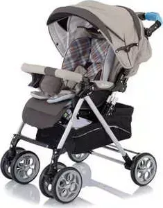 Коляска Jetem Cozy beige check S-801 W
