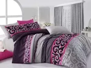 Комплект постельного белья Cotton Life 1,5 сп Jadore фуксия (8021)