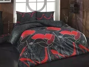 Комплект постельного белья Cotton Life 1,5 сп Juliet красный (8020)
