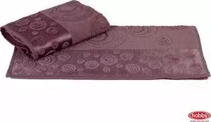 Полотенце Hobby home collection Feraye 50x90 см темно-фиолетовый (1501000766)
