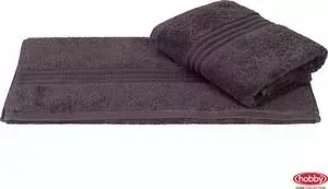 Полотенце Hobby home collection Rainbow 70x140 см темно-серый (1501000579)