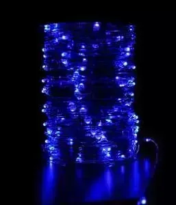 Гирлянда Light нить "Роса" синяя 10 м 12V.