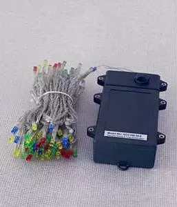Гирлянда Light Нить на батарейках 10 м мульти 4,5V прозрачный провод