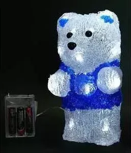 Светодиодная фигура Light на батарейках "Медвежонок Умка" 23 см, 18 led, 3АА