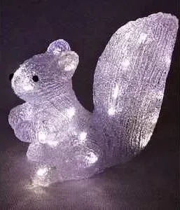 Светодиодная фигура Light "Белка" 28 см, 24 led, 220/24V