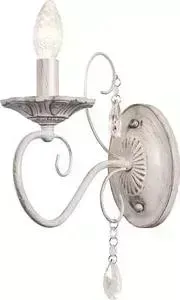 Бра Silver Light серия Laura, цвет белая патина 1XE14X60W 259.41.1