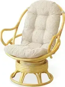 Кресло офисное TetChair вращающееся Flores 5005 с подушкой, мёд (honey)