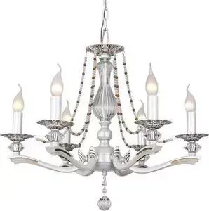Подвесная люстра IDLamp 259/6-Whiteplatina