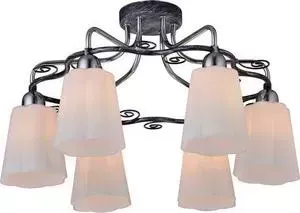 Потолочная люстра IDLamp 847/6PF-Blueglow