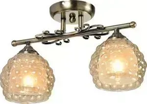 Потолочная люстра IDLamp 285/2PF-Oldbronze