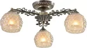 Потолочная люстра IDLamp 285/3PF-Oldbronze