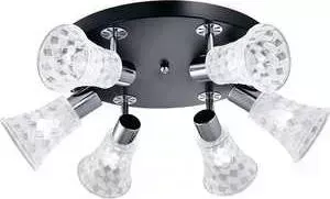 Спот IDLamp 363/6B-Blackchrome