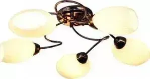 Потолочная люстра IDLamp 853/5PF-Blackchrome