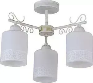 Потолочная люстра IDLamp 848/3PF-Whitepatina