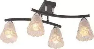 Люстра IDLamp 217/4PF-Blackchrome